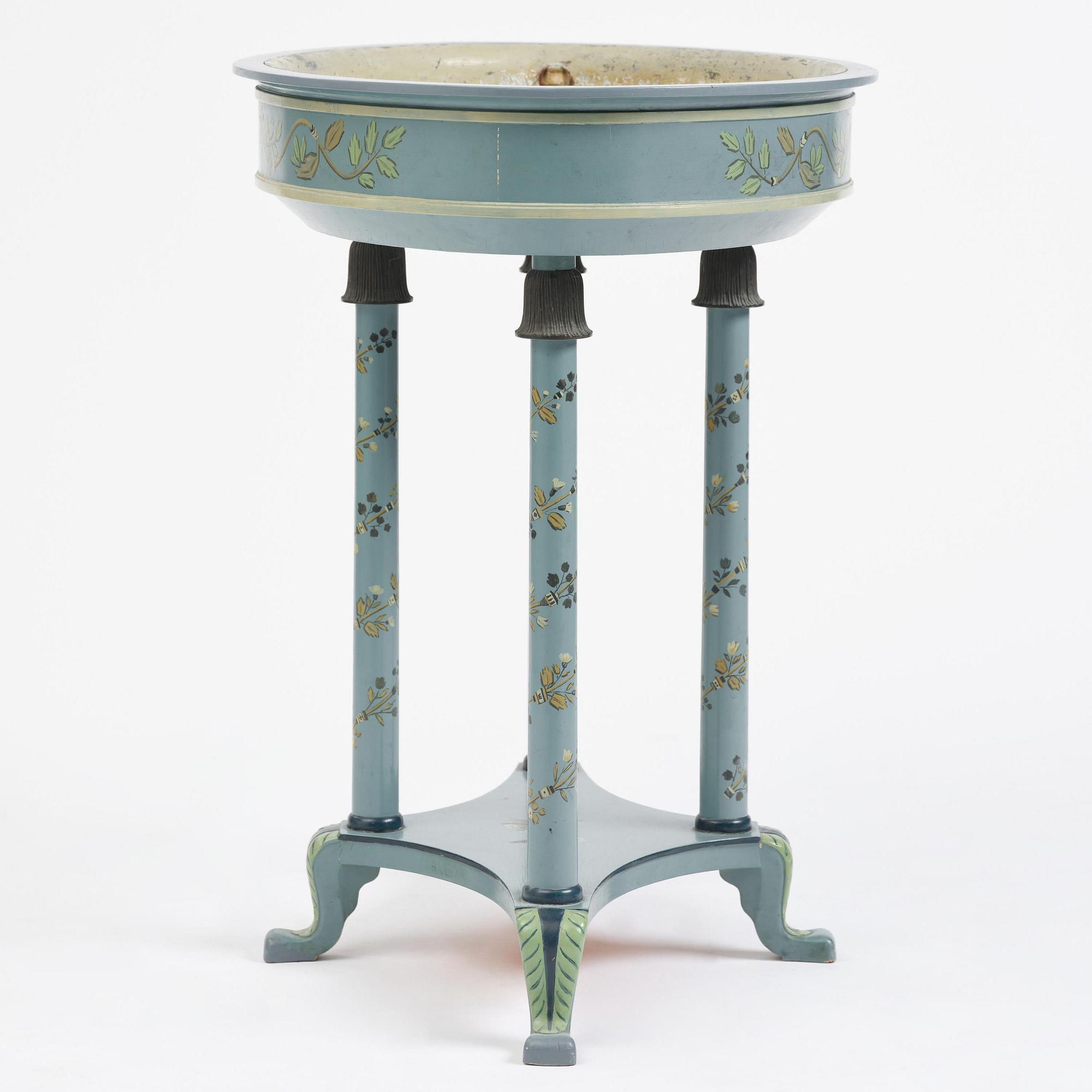Carl Malmsten, a Swedish Grace flower table, cabinetmaker Albin Johansson, Stockholm, for Villa Kvikkjokk, 1927.