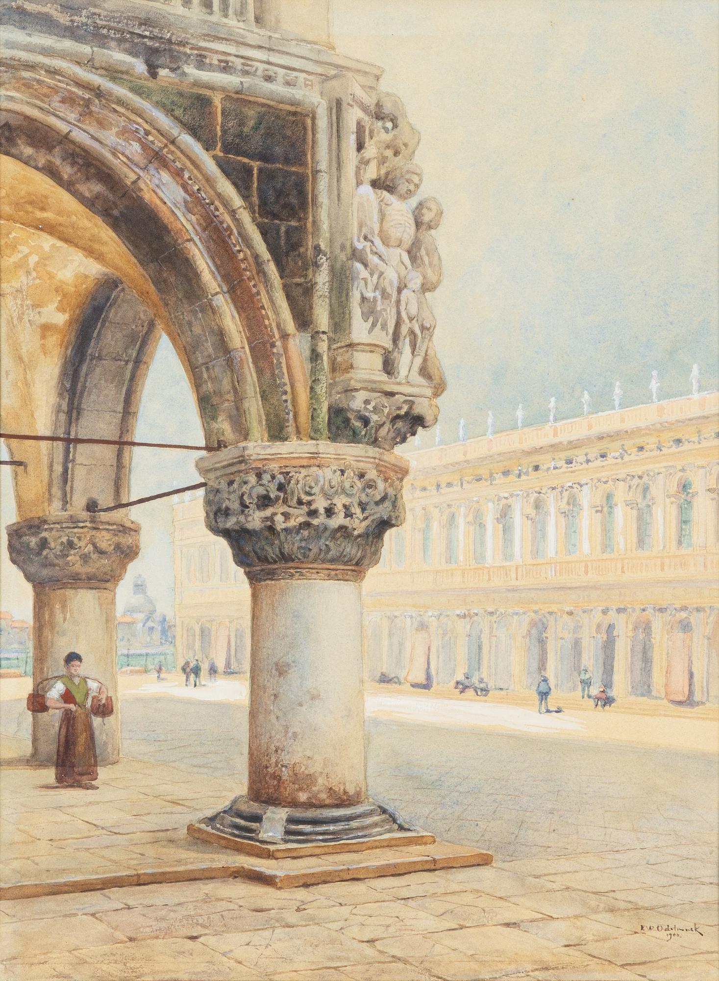 Frans Wilhelm Odelmark, Venice.