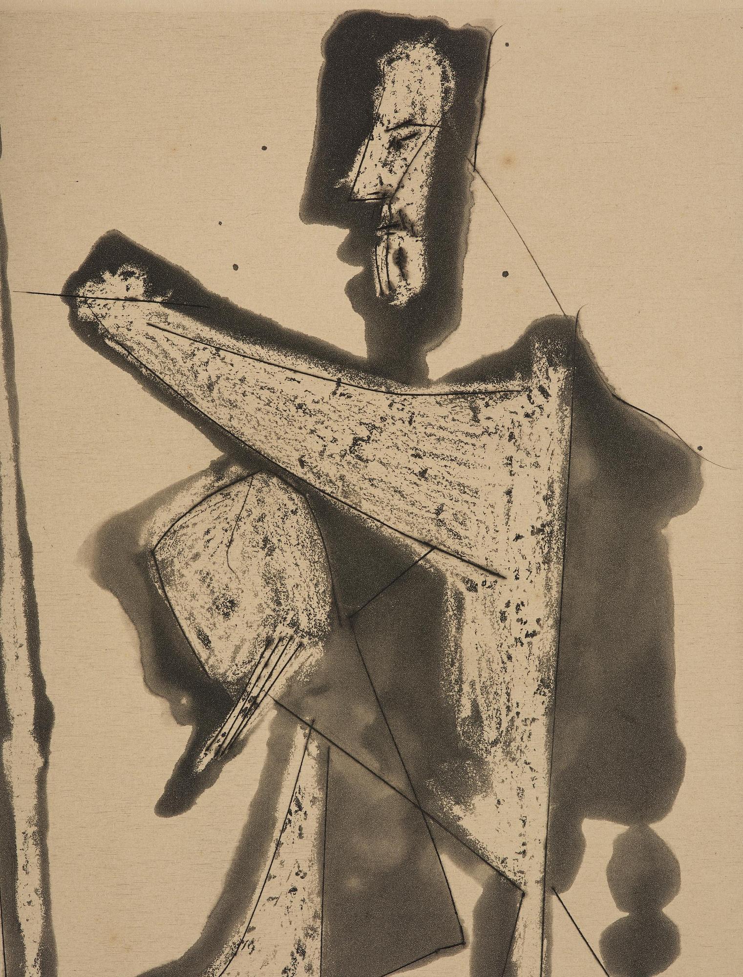 Pablo Picasso, ”Le Peintre Et Son Modele".