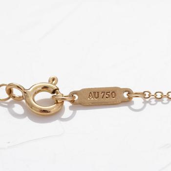 TIFFANY & CO, An 18K gold necklace, marked Tiffany & co.