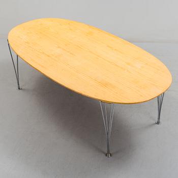 Bruno Mathsson and Piet Hein "Superelips" dining table from Mathsson International.