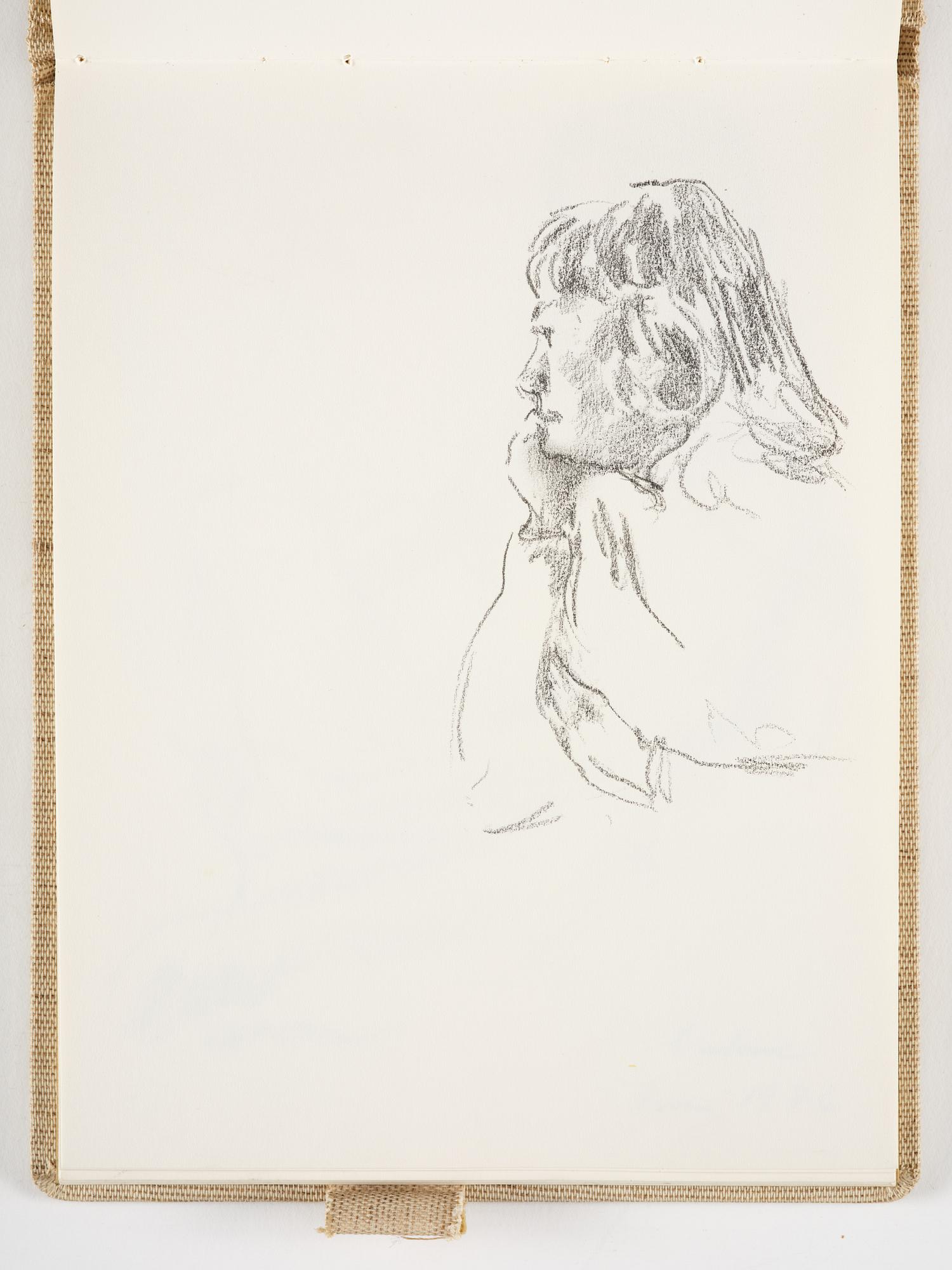 Lotte Laserstein, 4 skissböcker med blyertsteckningar.