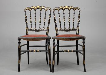 STOLAR, ett par, sekelskiftet 1800/1900.