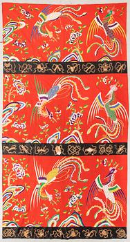 Wall hanging, China, first half of the 20th century, 320x180 cm.