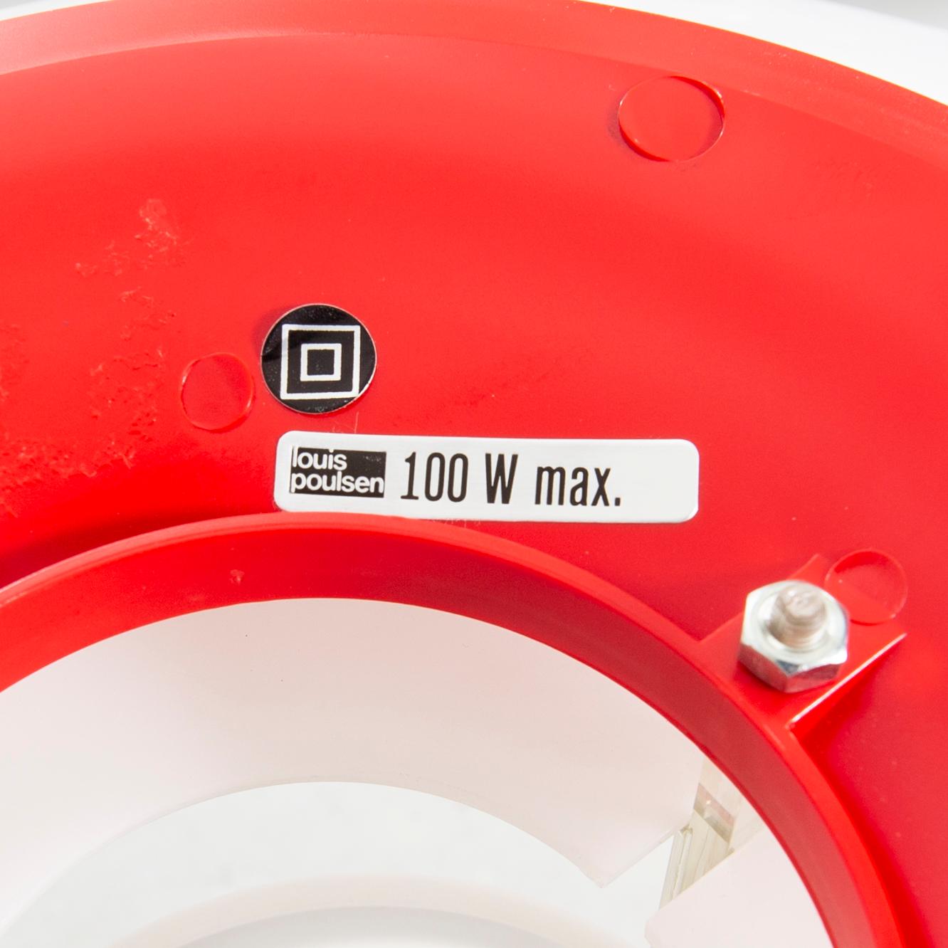 Poul Henningsen, floor lamp, "PH 80", Louis Poulsen, Denmark.
S.