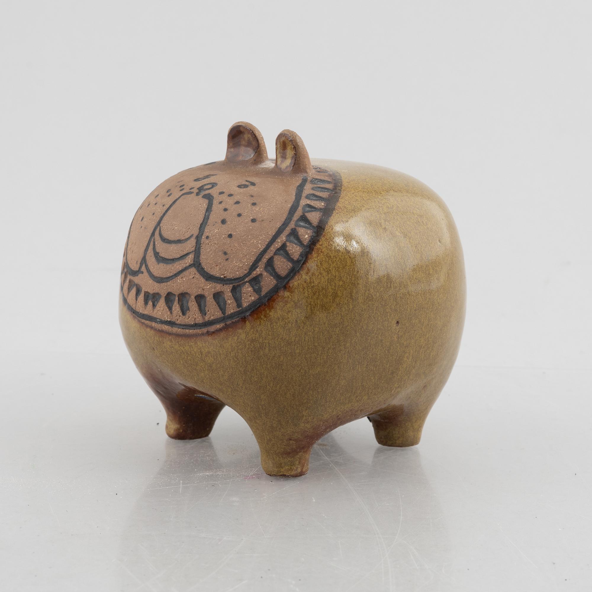 Lisa Larson, a stoneware figurine, Gustavsberg.