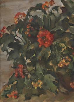 Lotte Laserstein, Still Life with Rowan Berries.