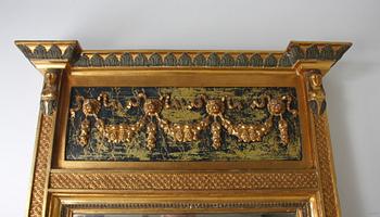 SPEGEL, sengustaviansk, omkring 1800.