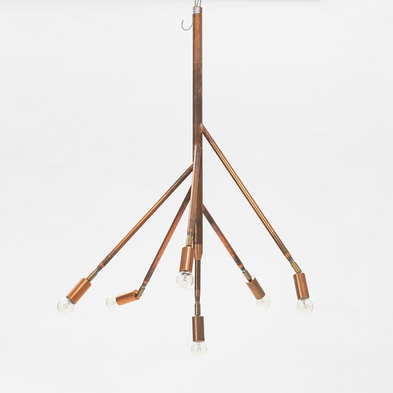 A Jonas Bohlin, "Kvist" ceiling lamp, Örsjö Belysning, Sweden, 21st century.