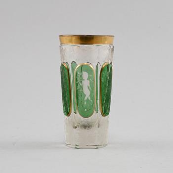 VAS, glas, Böhmisk typ, 1800-talets slut.