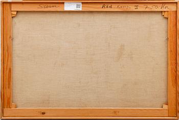 OKÄND KONSTNÄR, olja på duk, signerad Sam, 1900-talets mitt.