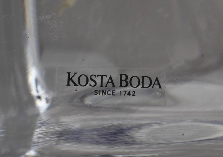 VAS, glas, Göran Wärff, Kosta Boda, signerad samt numrerad 48862.