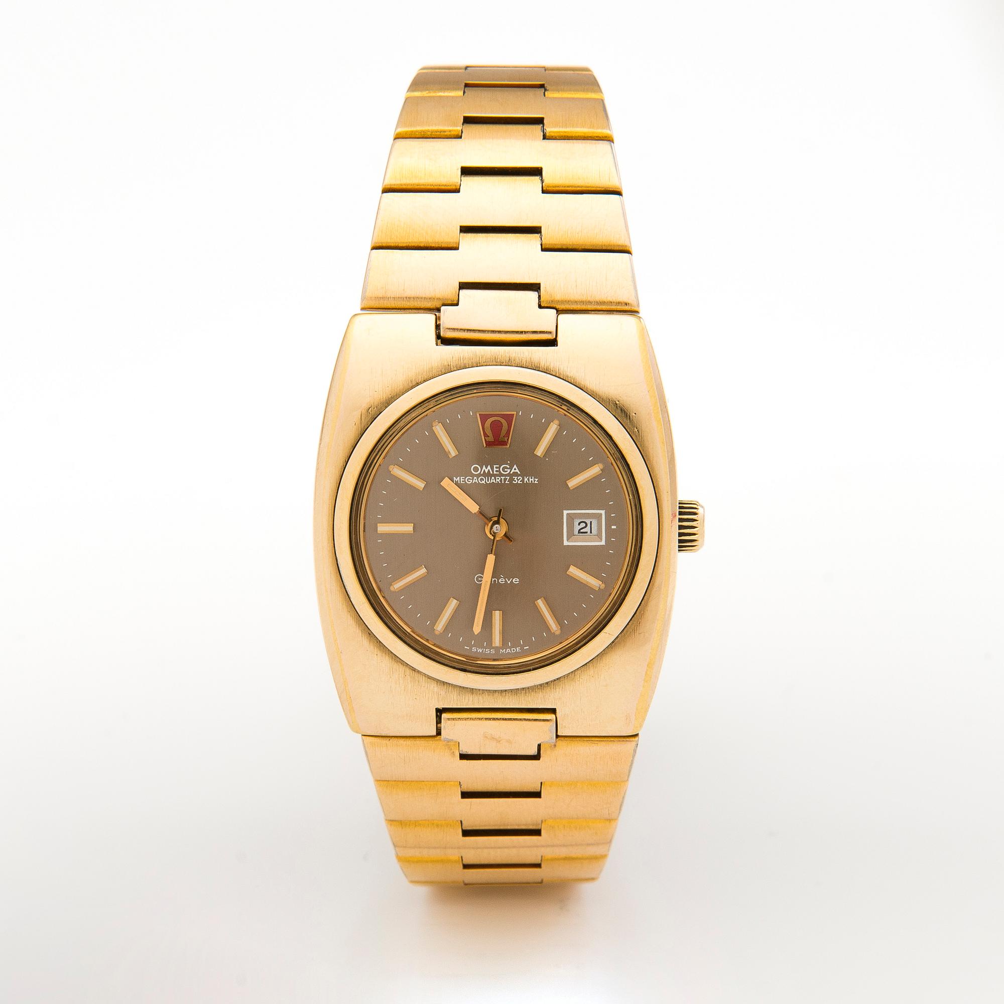 OMEGA MEGAQUARTZ, wrist watch, 31 mm.