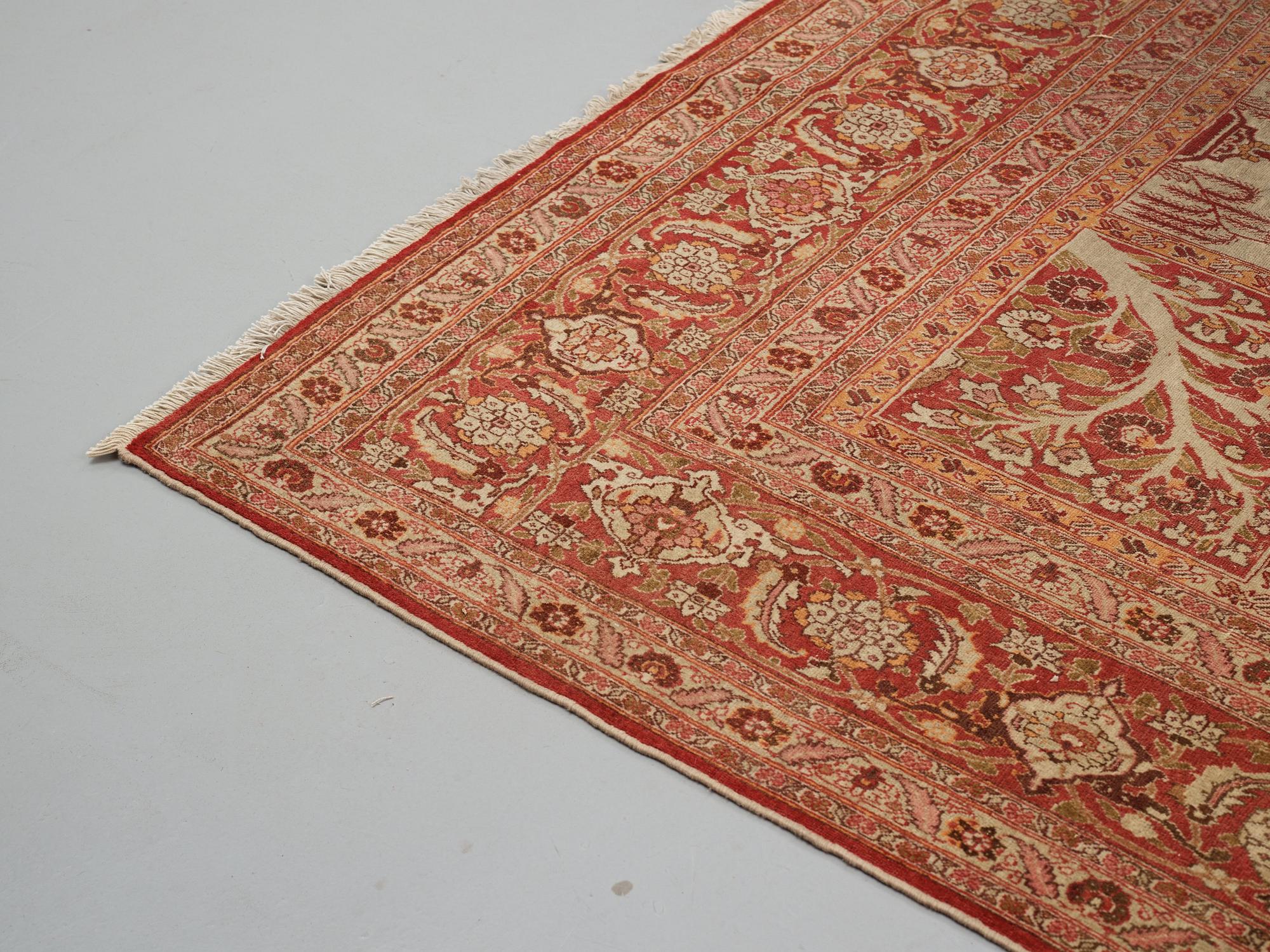 Matta, Antik Täbris, ca 377-386 x 278,5-283,5 cm.