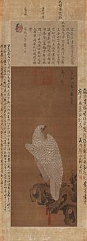 183. A painting by an anonymous artist, freely copying Song Huizong (1082-1135), Qing dynasty, presumably 19th Century.