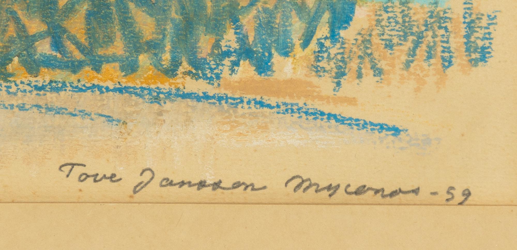 Tove Jansson, Motif from Mykonos.