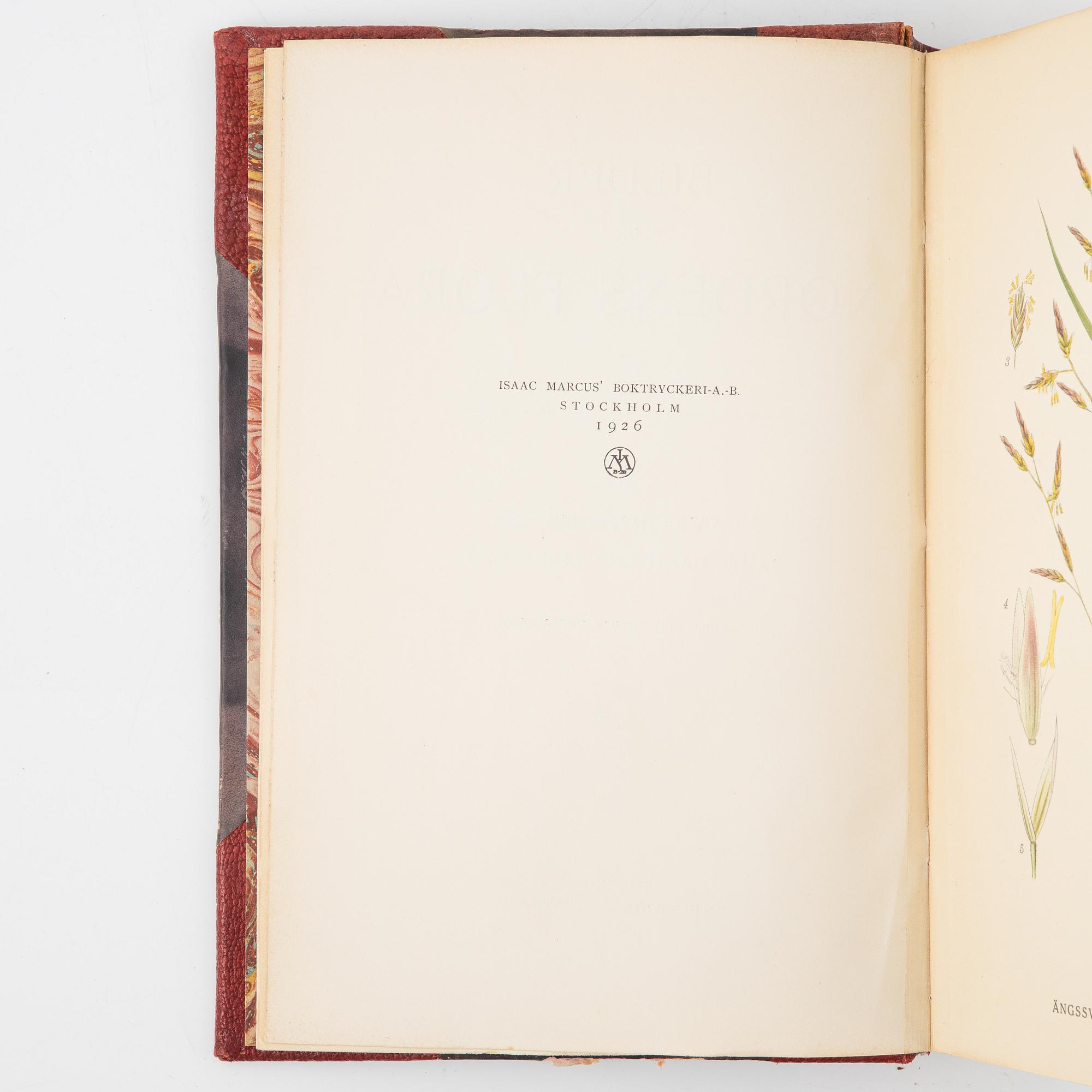 "Bilder ur Nordens Flora", C.A.M Lindman, Wahlström & Widstrand, Stockholm 1922-26 (3 volumes).