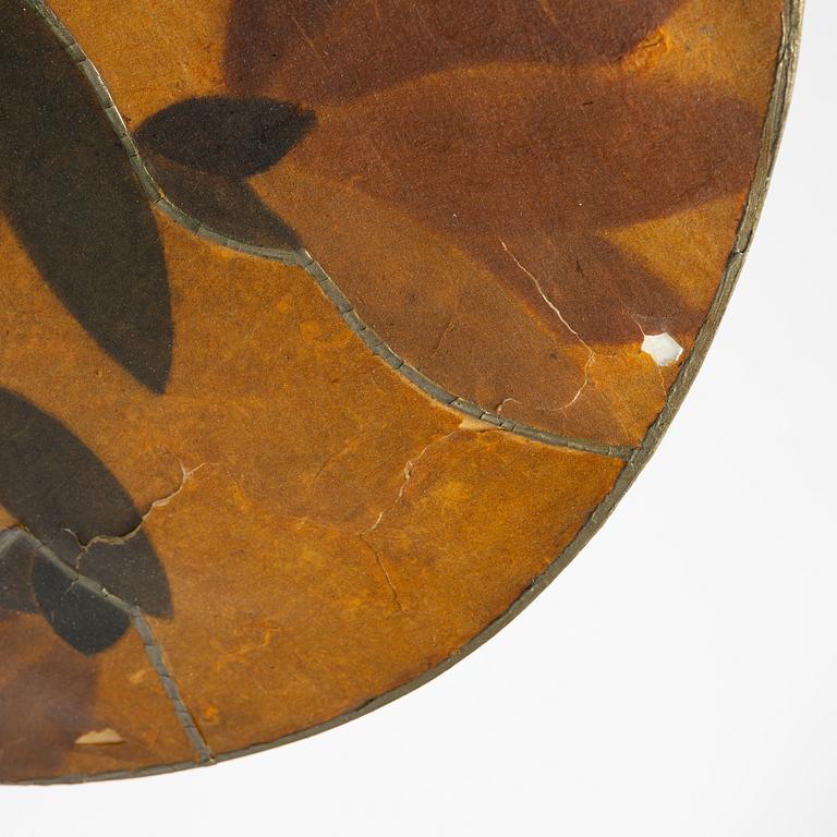 A ceiling lamp, signed Küntzel, 1938.