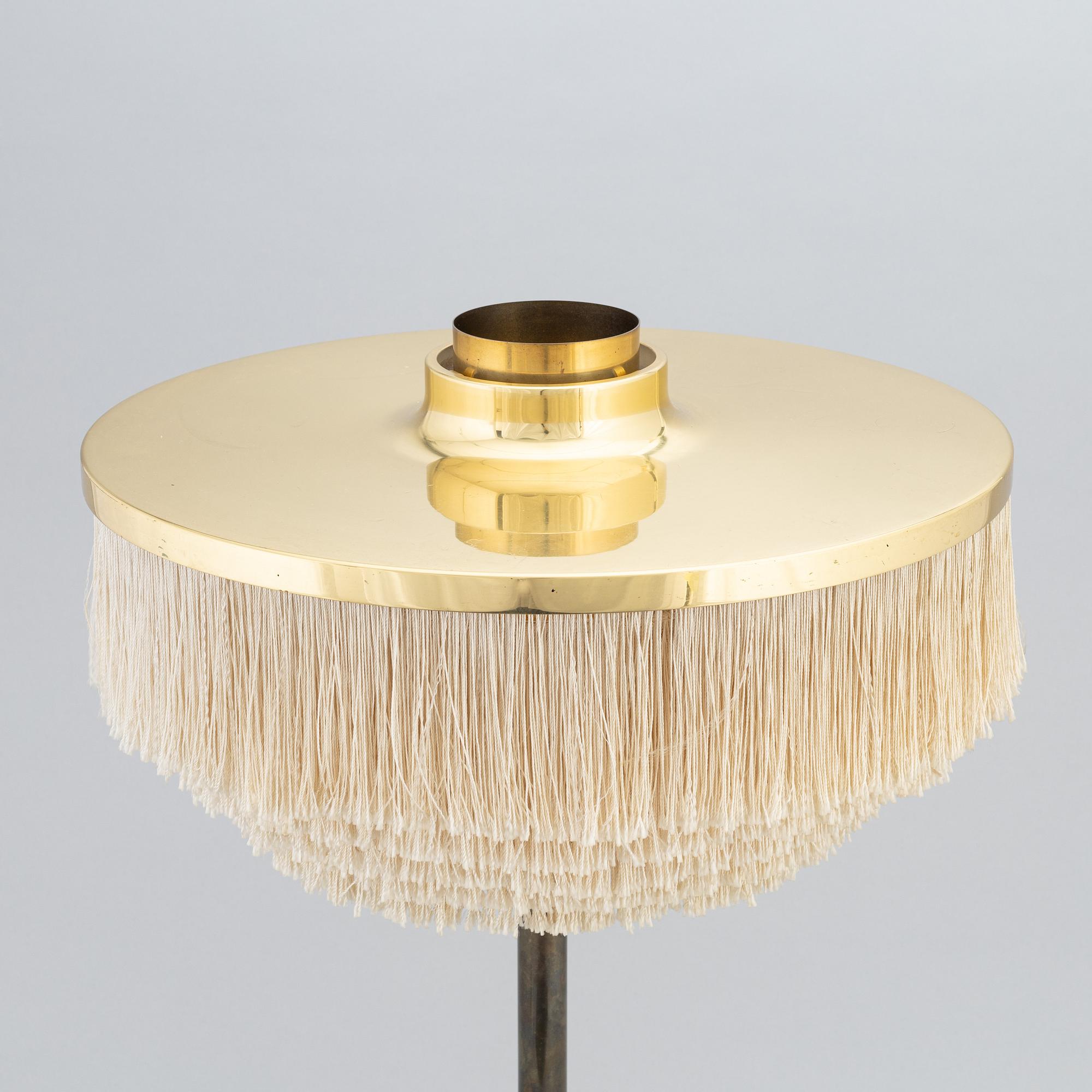 Hans-Agne Jakobsson, a brass model B138 table light, Markaryd, 1970's.