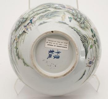 SKÅL, porslin, Kina, 1800-tal.