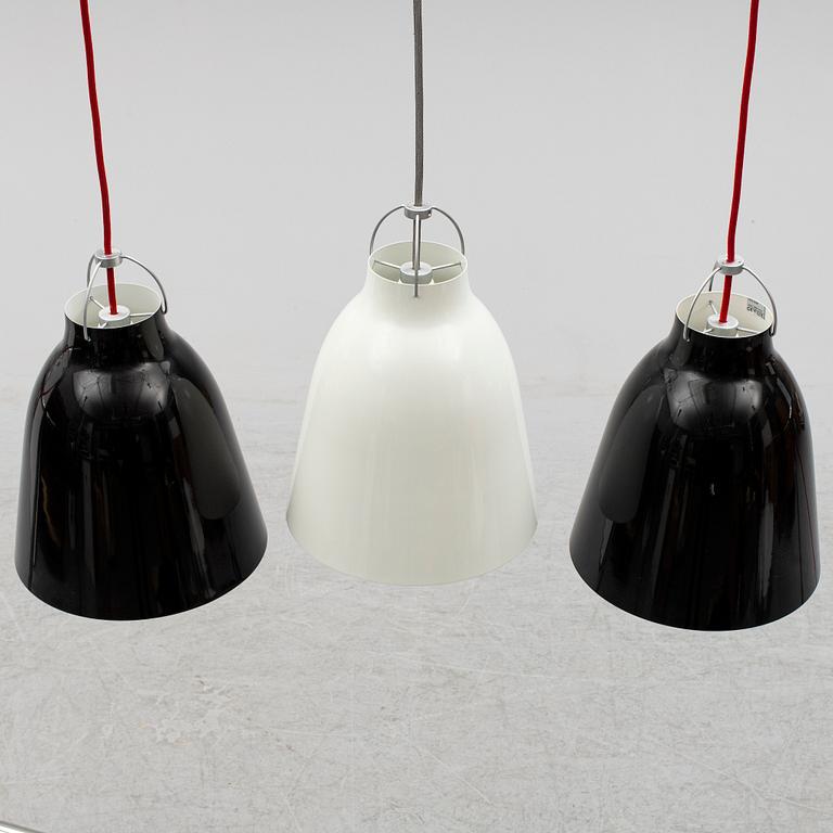 CECILE MANZ, 3 ceiling lights, 'Caravaggio', Lightyears, Denmark.