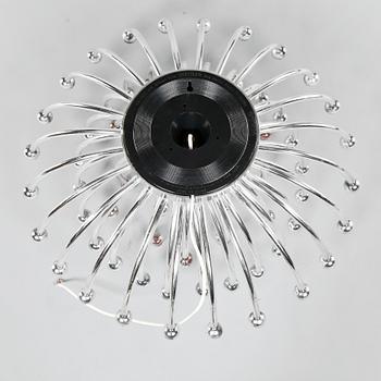 TAK/VÄGG/BORDSLAMPA, "Pistillo", Studio Tetrarch, Valenti Luce, formgiven 1970.