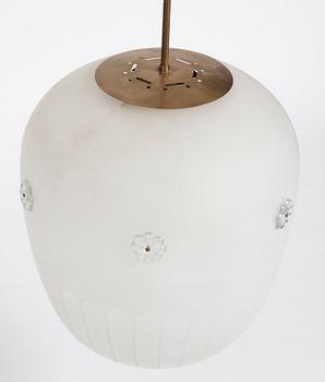 Harald Notini, taklampa, modell "11553", Arvid Böhlmarks Lampfabrik, 1940-tal.