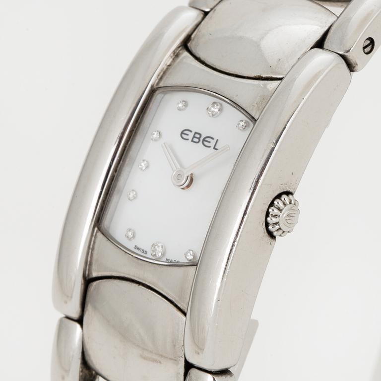 EBEL, Beluga Manchette Lady, wristwatch, 19 mm.