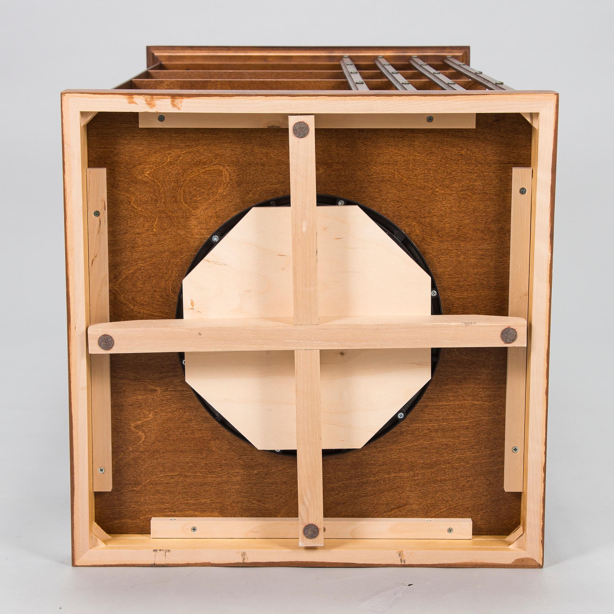 A revolving bookcase, Boknäs, around 2000.