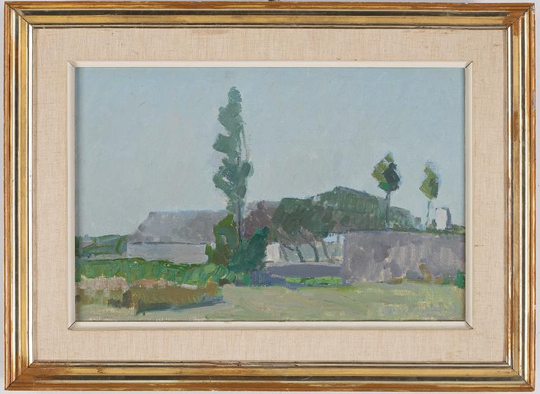 Björn Hallström, oil on canvas, signed and dated 1948 verso.