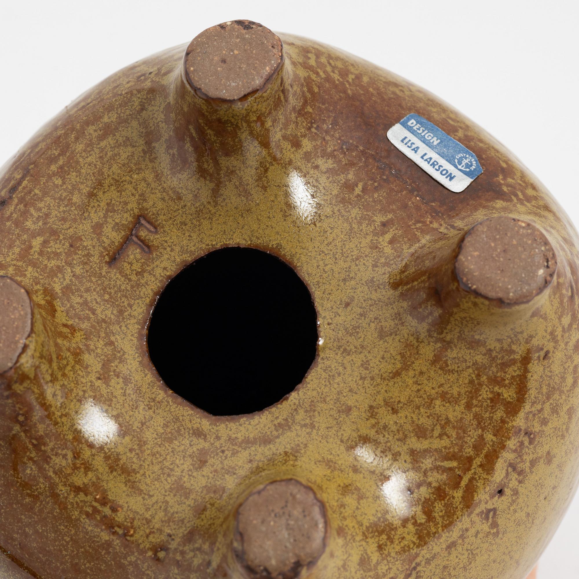 Lisa Larson, a stoneware figurine, Gustavsberg.