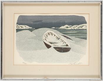 Roland Svensson · ROLAND SVENSSON, Färglitografi, signerad och numrerad 30/260.