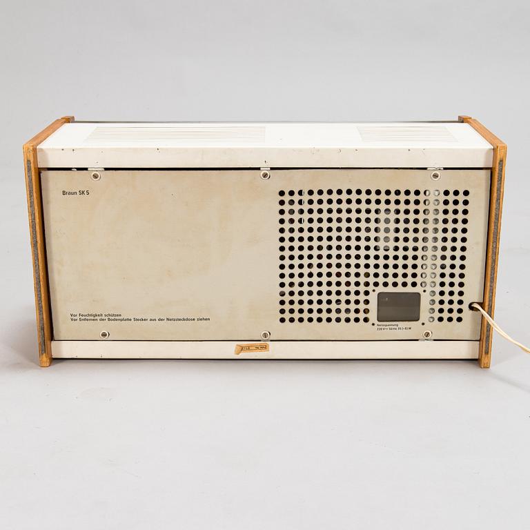 A 1950's radiogrammophone, 'SK-5' by  Hans Gugelot & Dieter Rams, Braun AG, Germany.