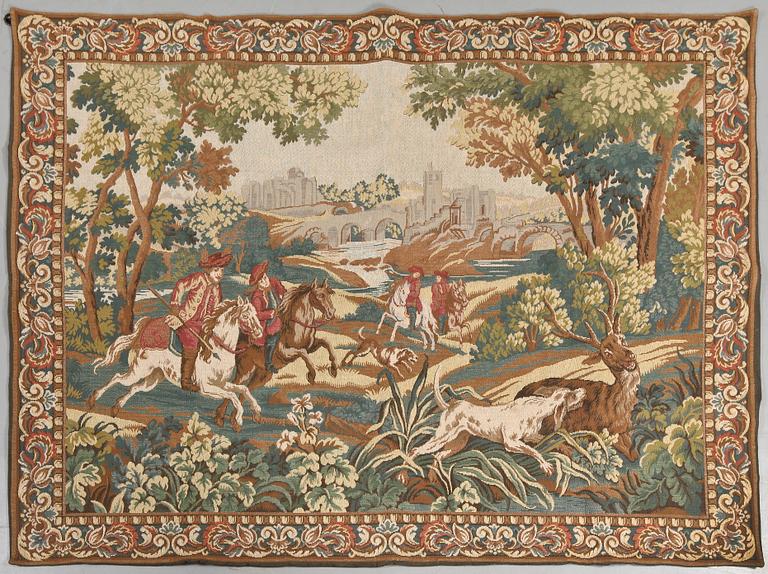 VÄGGBONAD, märkt: Panneaux Gobelins, Paris, 178x136.