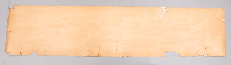 BONAD, målad på papper, Sunnebo, monogramsignering EO och datering 1839.