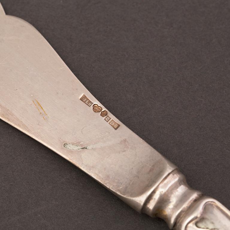 68 pcs of 1920s/1930s silver flatware, Landskrona, Sweden.