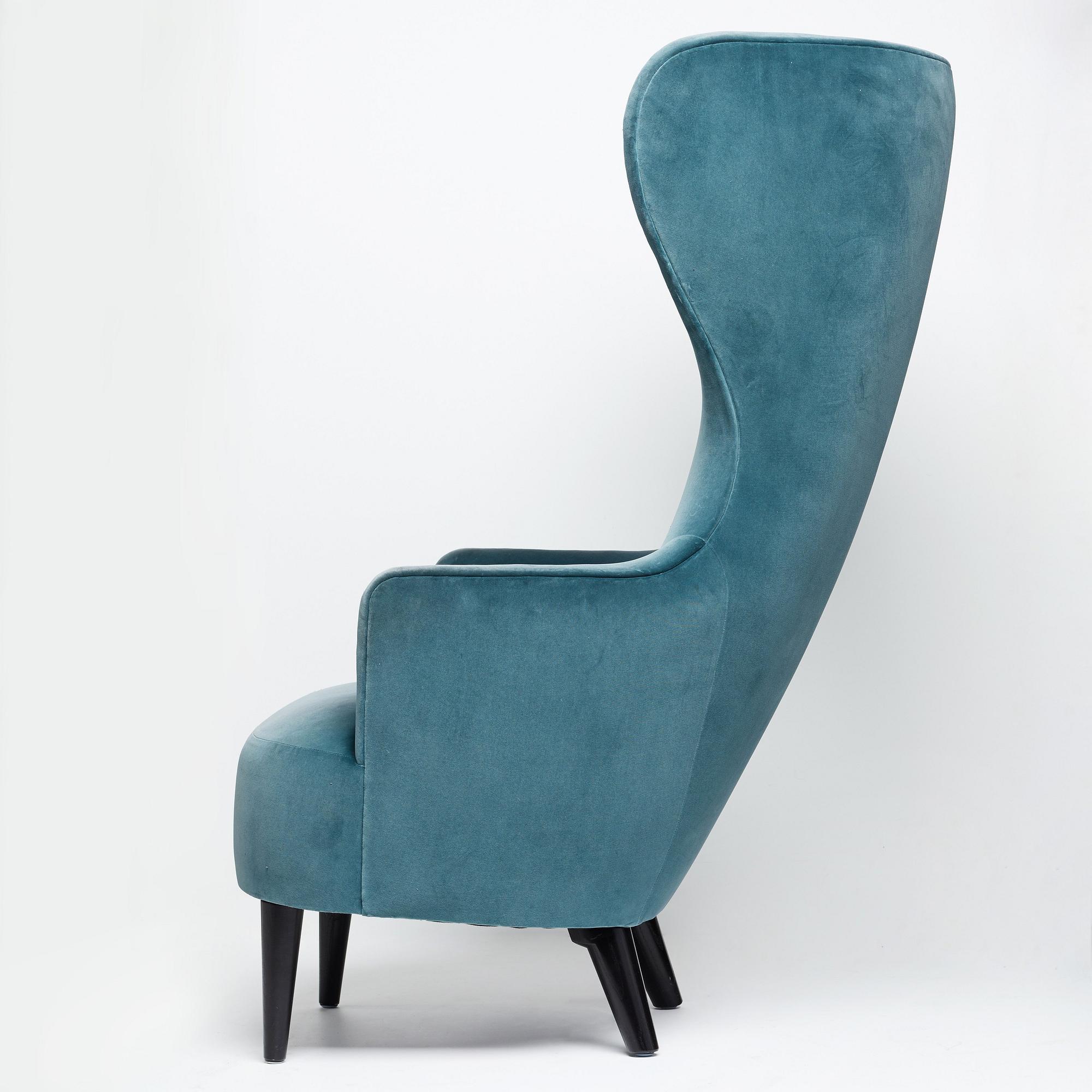 Tom Dixon, A Tom Dixon "Wingback chair" produced in Great Britain before 2015.