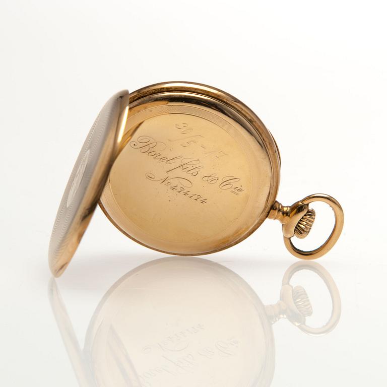 BOREL FILS & Cie, pocket watch, 48 mm.