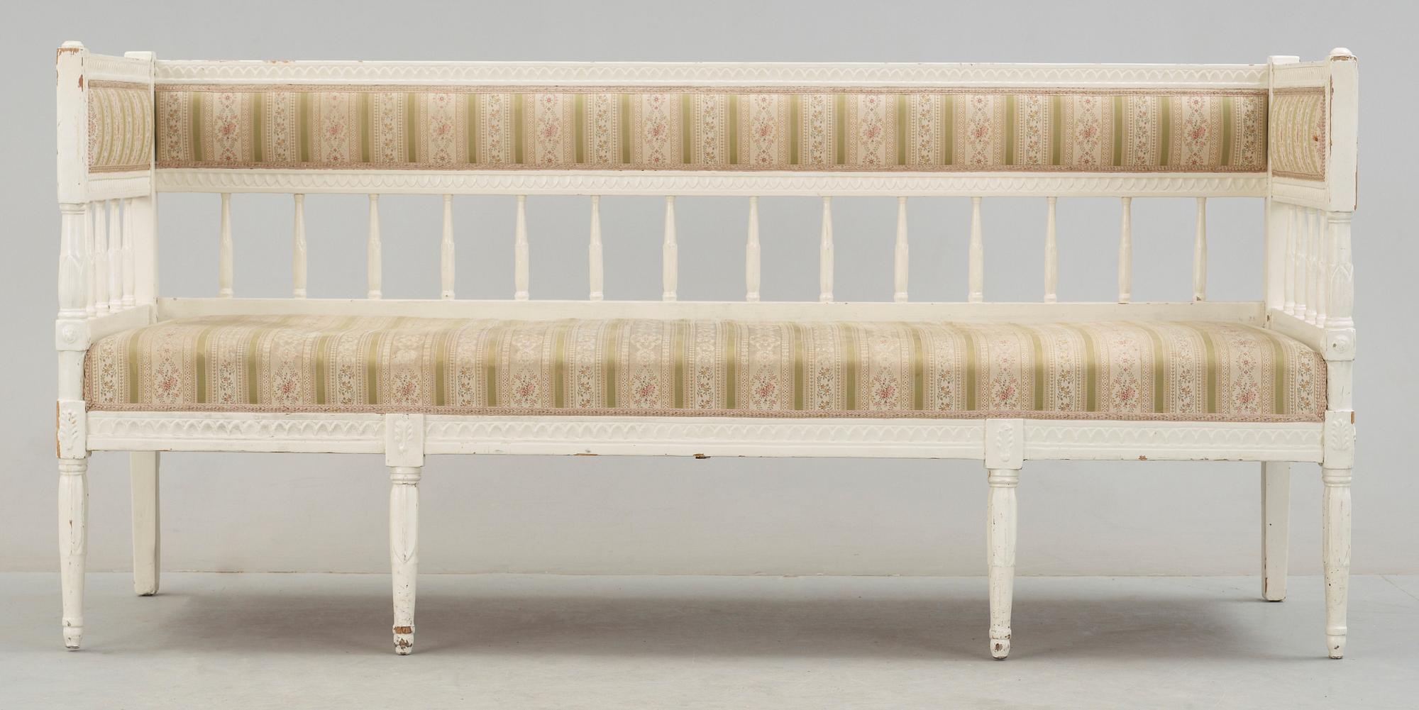 SOFFA, gustaviansk. 1700-tal.