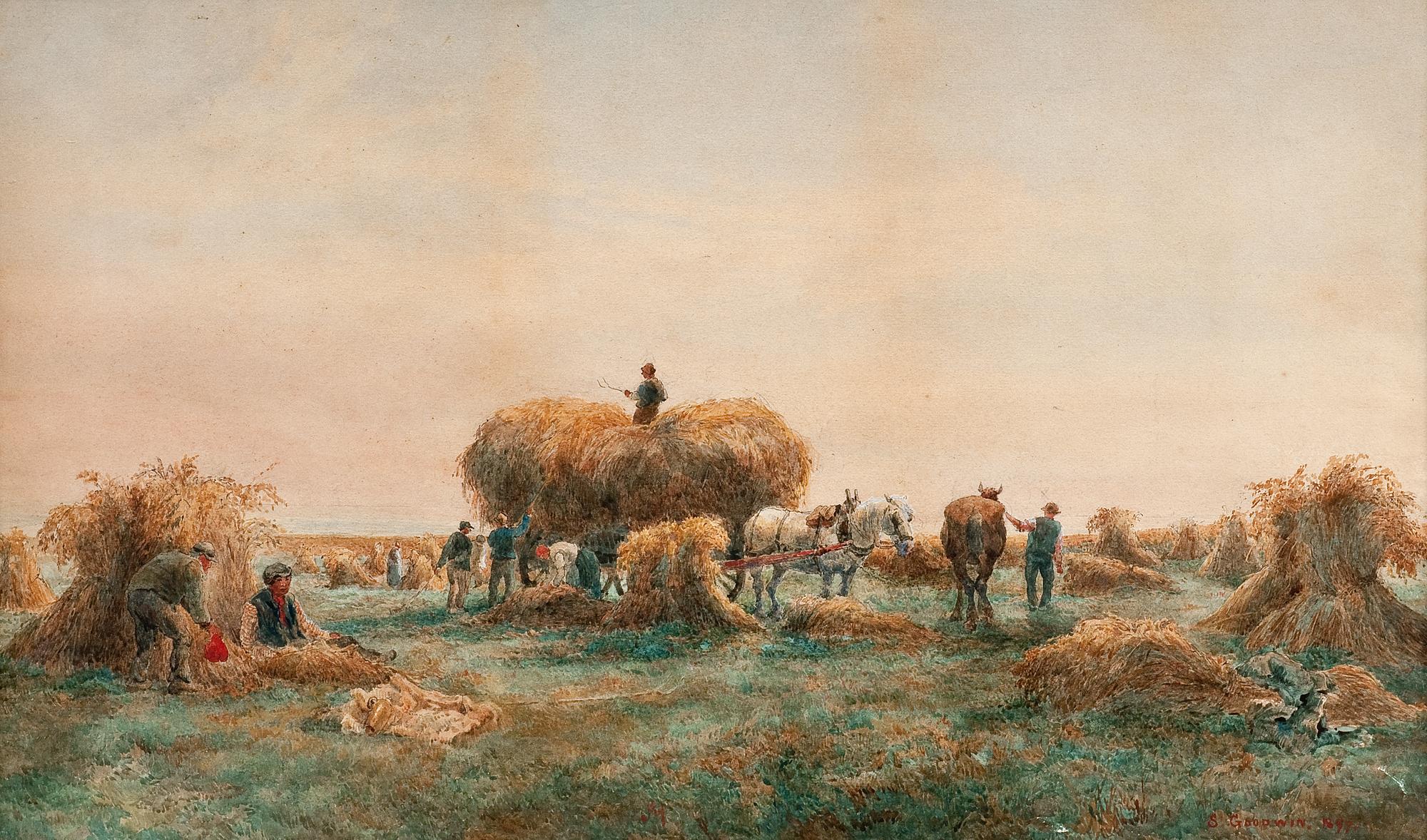 Sidney Paul Goodwin, VIEW FROM THE COUNTRYSIDE.