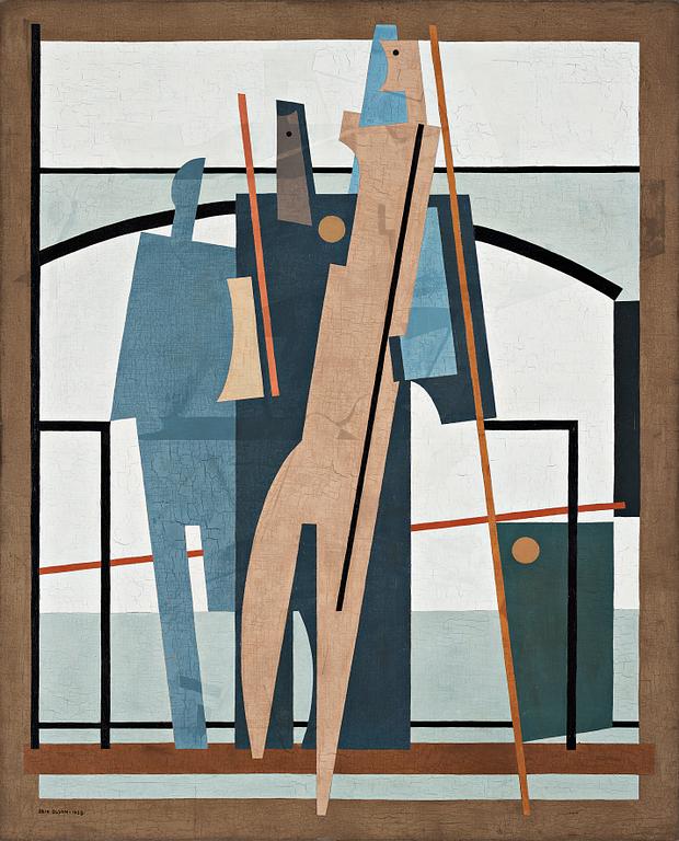 Erik Olson, "Fiskare vid Seine".