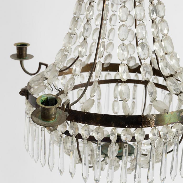 Ljuskrona, gustaviansk stil, 1900-tal.