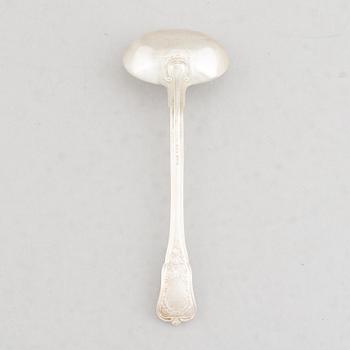 Ole Hagen, a Sterling Sauce Spoon, "Rosenborg", A Michelsen, Copenhagen circa 1960.