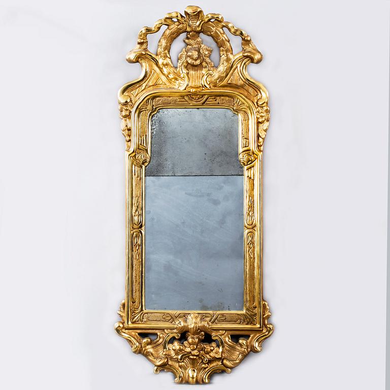 A 18th century mirror.