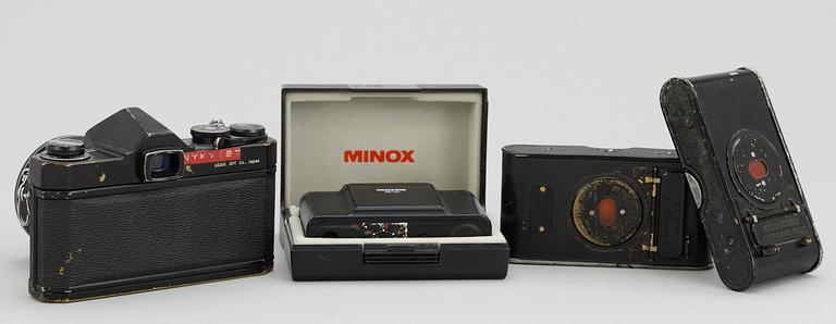 CAMERAS, 4 pieces,