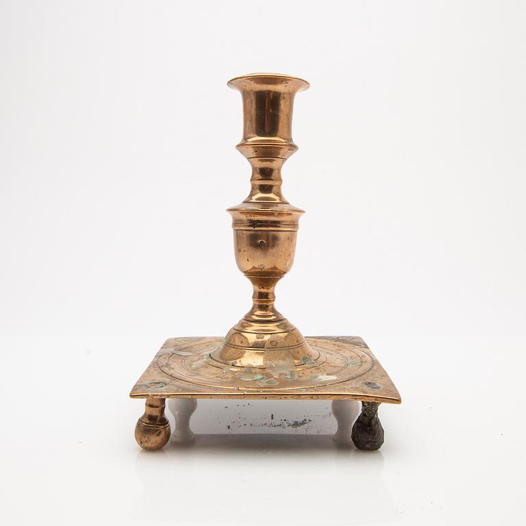 Candle holder, Baroque, 17th/18th century.