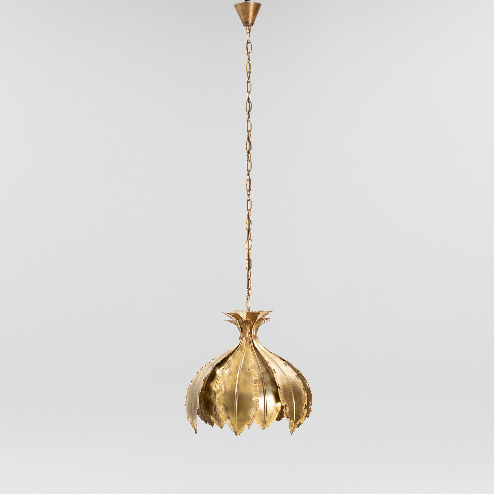 Svend Aage Holm-Sørensen, taklampa, Holm-Sørensen & Pedersen Belysning ApS, Danmark, 1960-tal.