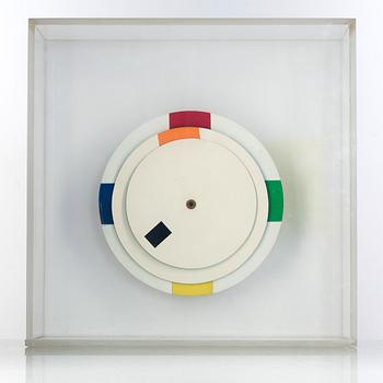 Heinz Te Laake, a wall clock, 1969.