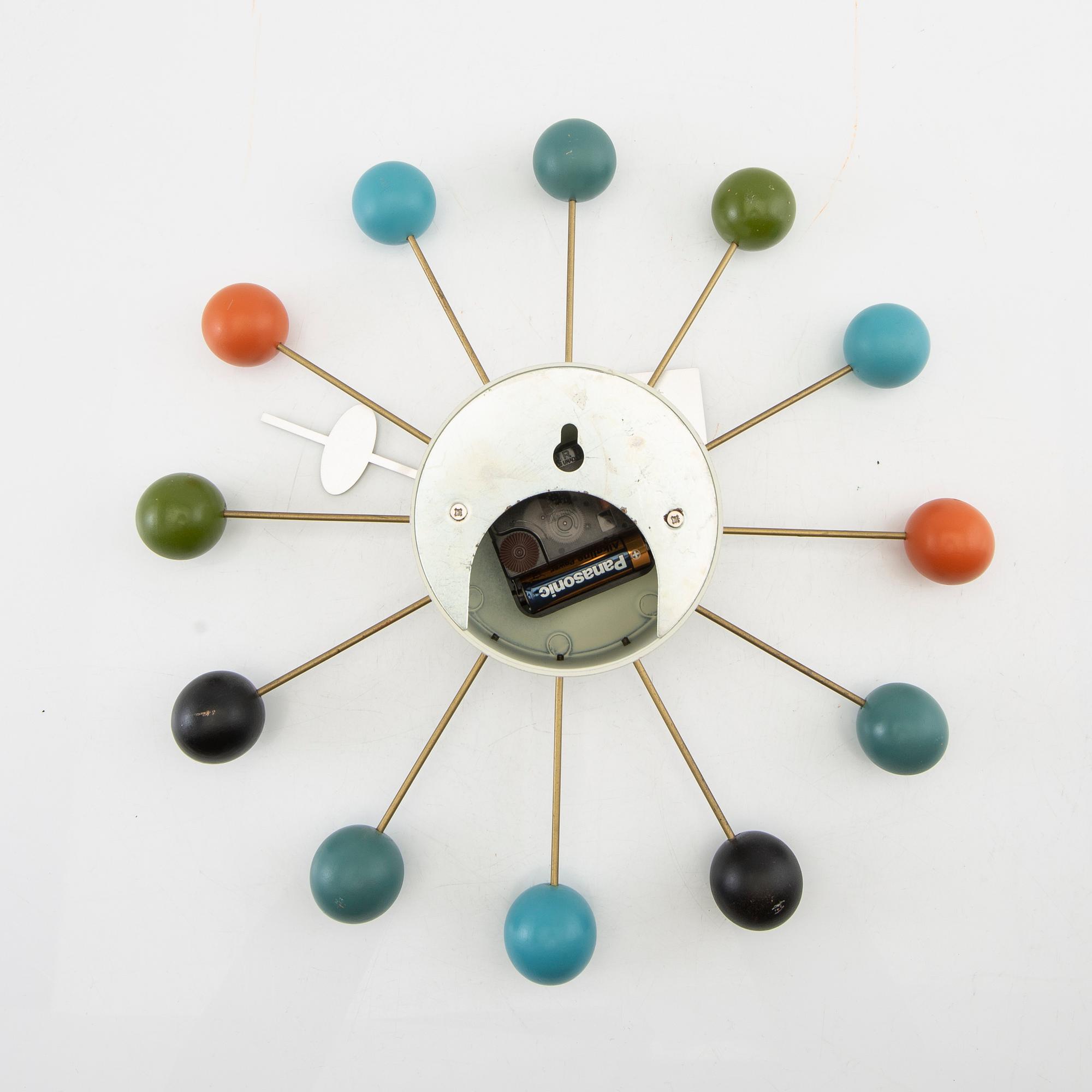George Nelson, "The Ball Clock"  Vitra Design Museum sent 1900-tal.