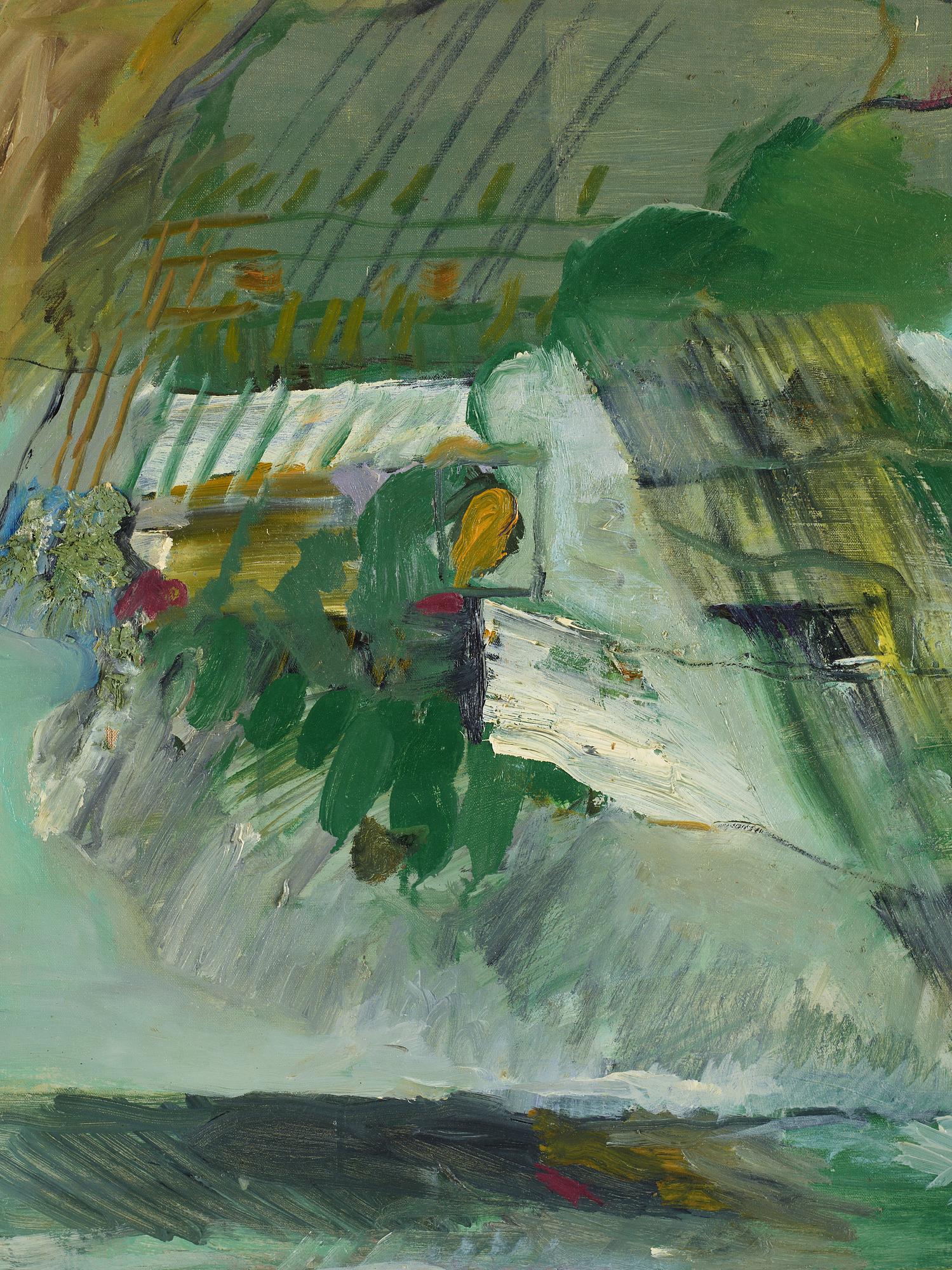 Sten Dunér, oil on canvas, signed and dated -64.